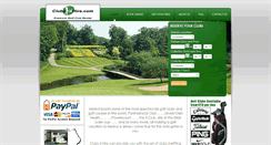 Desktop Screenshot of clubs4hire.com